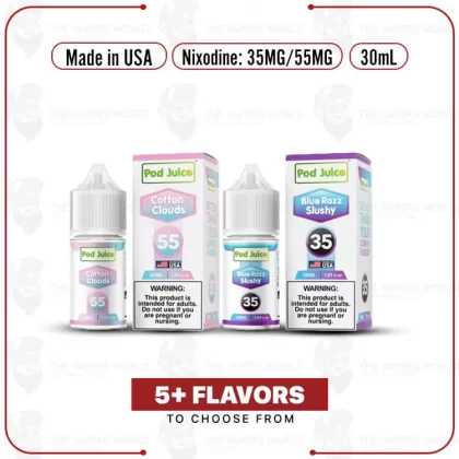 Pod Juice Nixodine 30ml Salt E-Juice - Thevapersworld