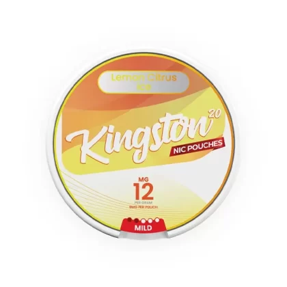 Lemon Citrus Ice Kingston Nicotine Pouches - 12mg/g (8mg per Pouch), 18mg/g (12mg per Pouch)