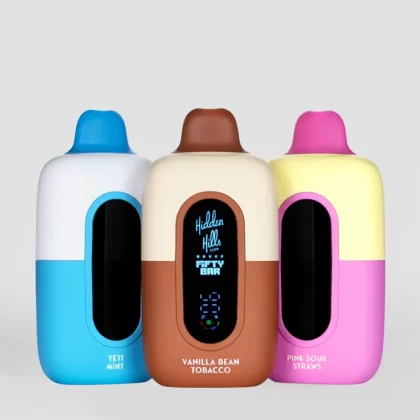 Hidden Hills x Fifty Bar 20K Disposable – USB-C Recharge