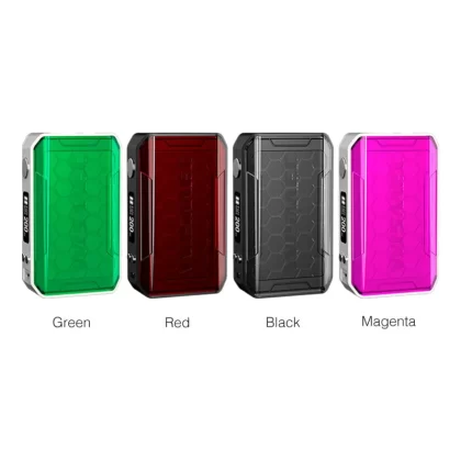 Wismec Sinuous V200 200W TC Box Mod - Red