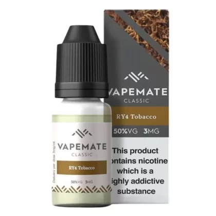 RY4 Tobacco E-Liquid by Vapemate (10ml) - Vapekit Co