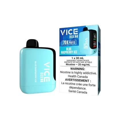 Vice Box 2 Disposable Vape – 70K Puffs – Blue Raspberry Ice - Eliquidsupply
