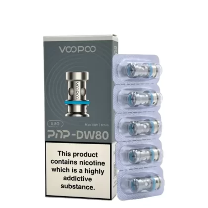 Voopoo PNP DW80 Replacement Coils 0.8Ω - 0.6 Ohm