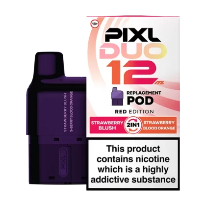 Red Edition Pixl Duo 12 Refill Pack - 20mg - Vape Product
