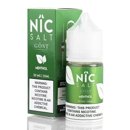 Nic Salt – Menthol – GOST Vapor – 30mL