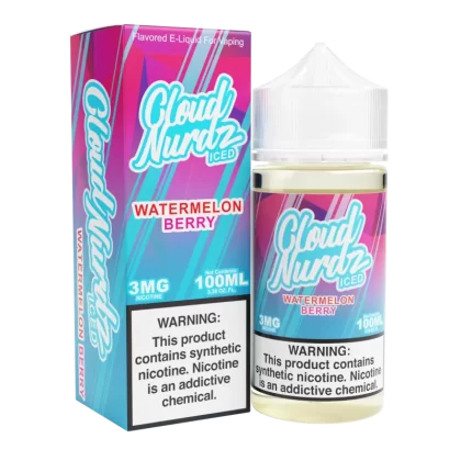 Watermelon Berry Iced by Cloud Nurdz Ice TFN 100ML