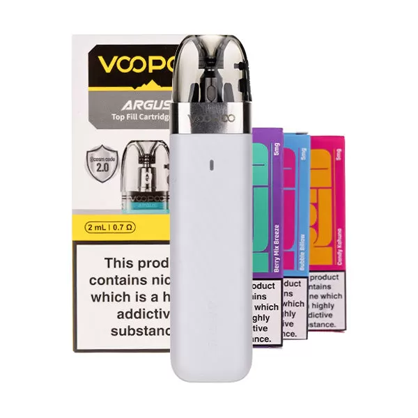VooPoo Argus Z2 Pod Kit Bundle - Lavender / 0.7ohm - Image 2