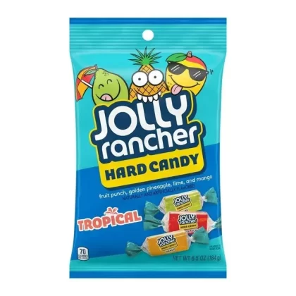 Jolly Rancher Tropical Fruits Hard Candy Bag 184g
