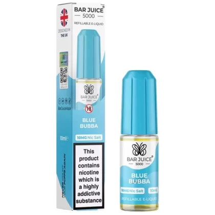 Blue Bubba Nic Salt E-Liquid by Bar Juice 5000 (10ml) - 10mg