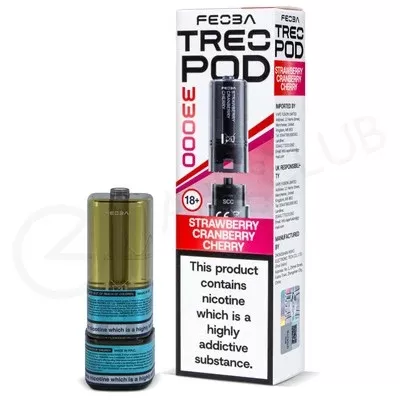 Strawberry Cranberry Cherry Feoba Treo 33K Refill Pack