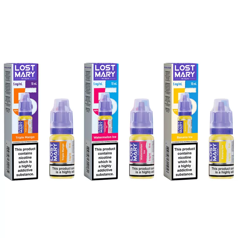Lost Mary Nic Salt E-liquid 5mg - Pink Lemonade