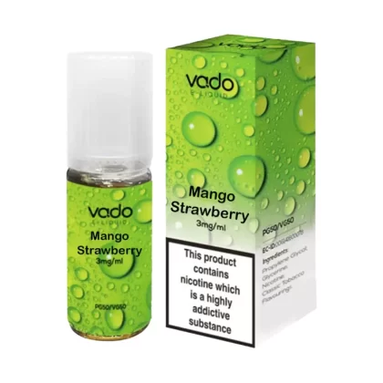 Mango Strawberry E-Liquid 10ml by Vado