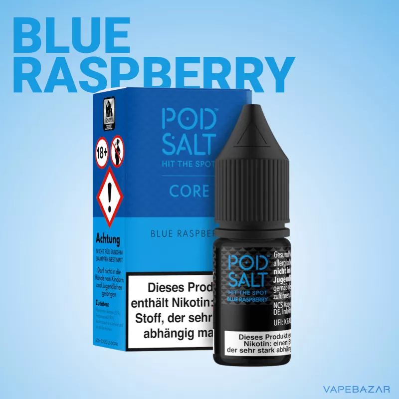 Podsalt Core – Blue Raspberry - Vapebazar - Image 2