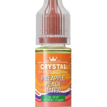 SKE Crystal Pineapple Peach Mango Nic Salt Vape Juice - Strength 20mg