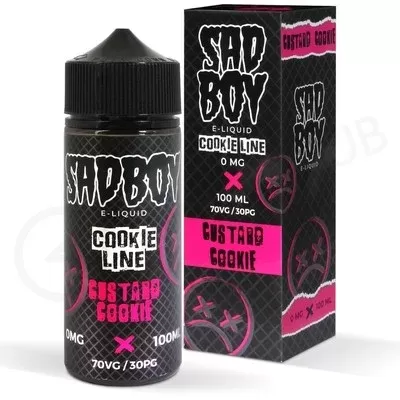 Custard Cookie Shortfill E-Liquid by Sadboy 100ml - Ecigpremium
