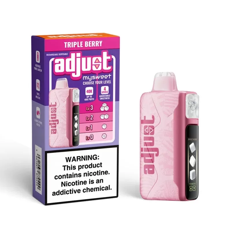 Triple Berry – Adjust MySweet 40K - Ejuicewarehouse