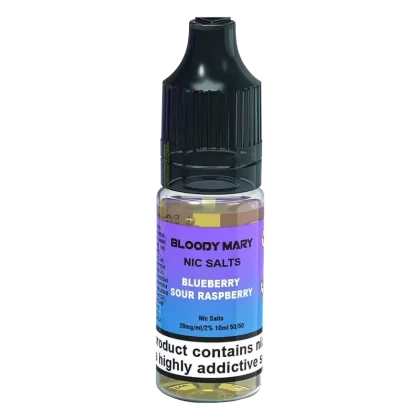 Bloody Mary Blueberry Sour Raspberry Nic Salt Vape Juice