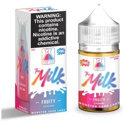 The Milk Salt Nic by Monster Premium E-Liquid 30ml - Milk Berry Crunch / 48mg