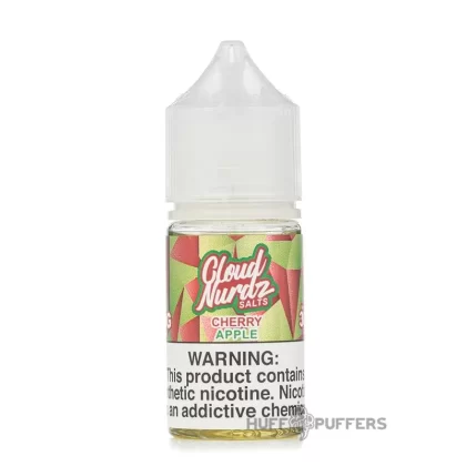 Cloud Nurdz Salts – Cherry Apple 30mL - Nicotine Strength#25mg>50mg