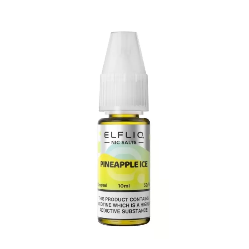 Pineapple Ice Nic Salt E-Liquid by Elf Bar Elfliq (10ml) - Image 2