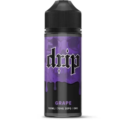 DRIP GRAPE 100ML SHORTFILL E-LIQUID - Ecigpremium