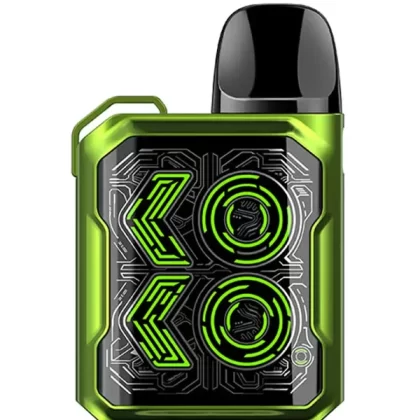 UWELL Caliburn GK2 Pod Kit - Matte Black, Aurora Green (ED74B5)
