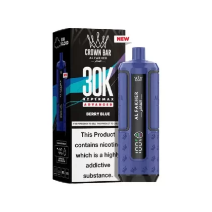 Al Fakher 30K Hypermax Prefilled Pod Kit Berry Blue - Strength#20mg