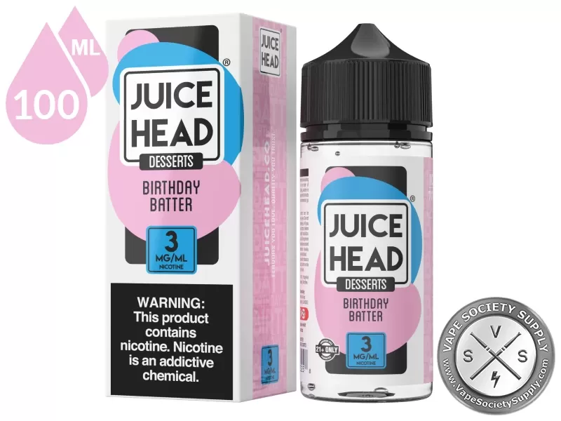 Birthday Batter Juice Head Desserts 100ml