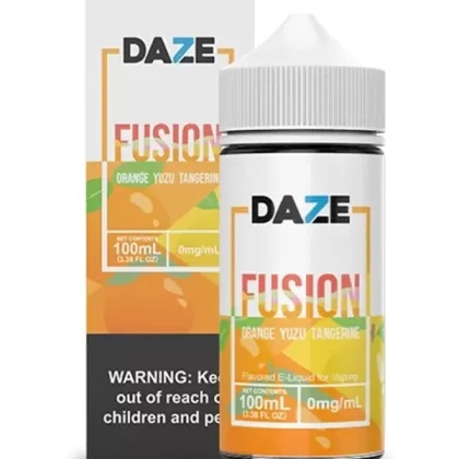 Orange Yuzu Tangerine Fusion DAZE E Liquid 120ml - 0mg