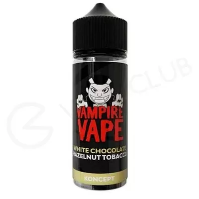 White Chocolate Hazelnut Tobacco Shortfill E-Liquid by Vampire Vape 100ml