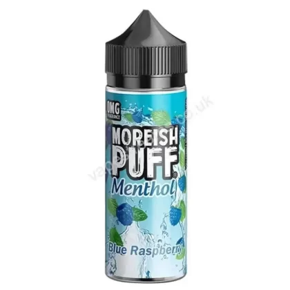 Blue Raspberry Menthol E-Liquid Shortfill by Moreish Puff - Vapestreams Co