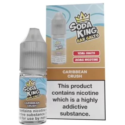 Soda King Nic Salt 10ml E-Liquid Box of 10