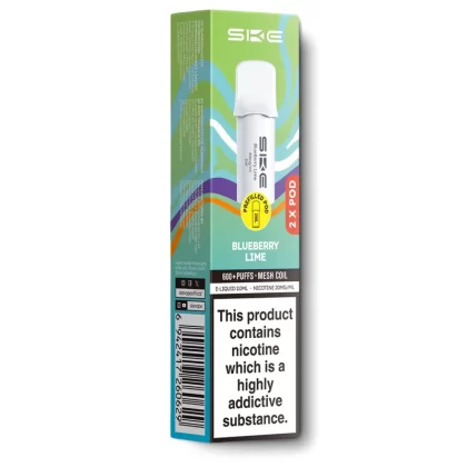 Blueberry Lime SKE 600 Pro Pods - Ecigarettedirect Co
