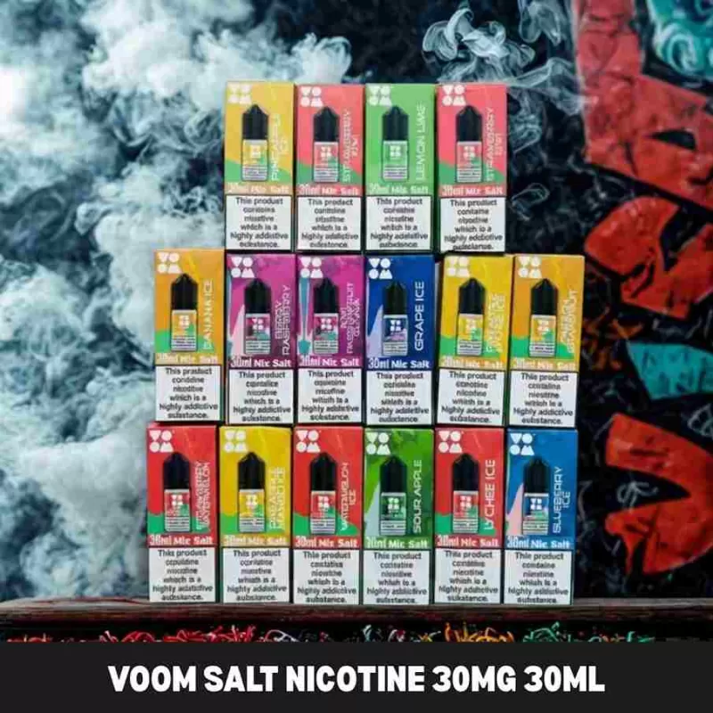 Voom Salt Nicotine 30mg 30ml Buy in Dubai - Vapeshopdubaiuae