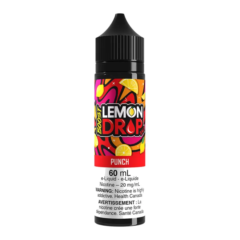 Lemon Drop Boost Salt Nic E-Liquid - Punch 60ml - 20mg/ml