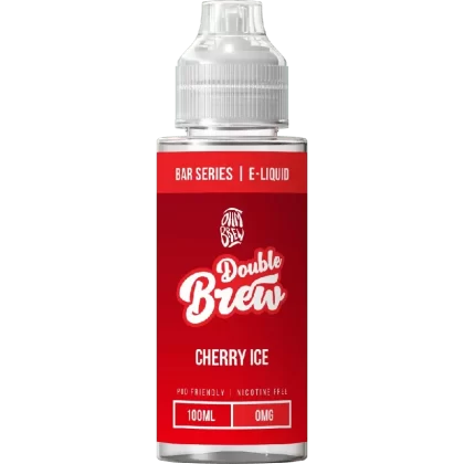 Ohm Brew Double Brew 100ml Shortfill E-Liquid Cherry Ice
