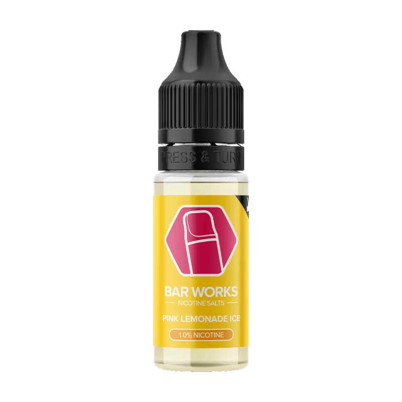 Pink Lemonade Ice Nic Salt by Bar Works - Ecigwizard - Image 2