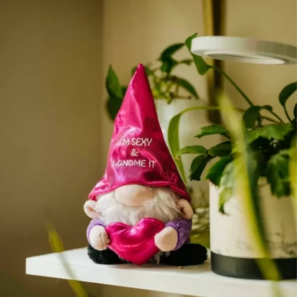 pünchkins Plush Toy – Gnome “Sexy and I Gnome it” - Ejuicewarehouse