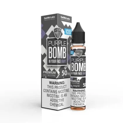 VGOD Iced Purple Bomb SaltNic 30ml Salt E-Juice