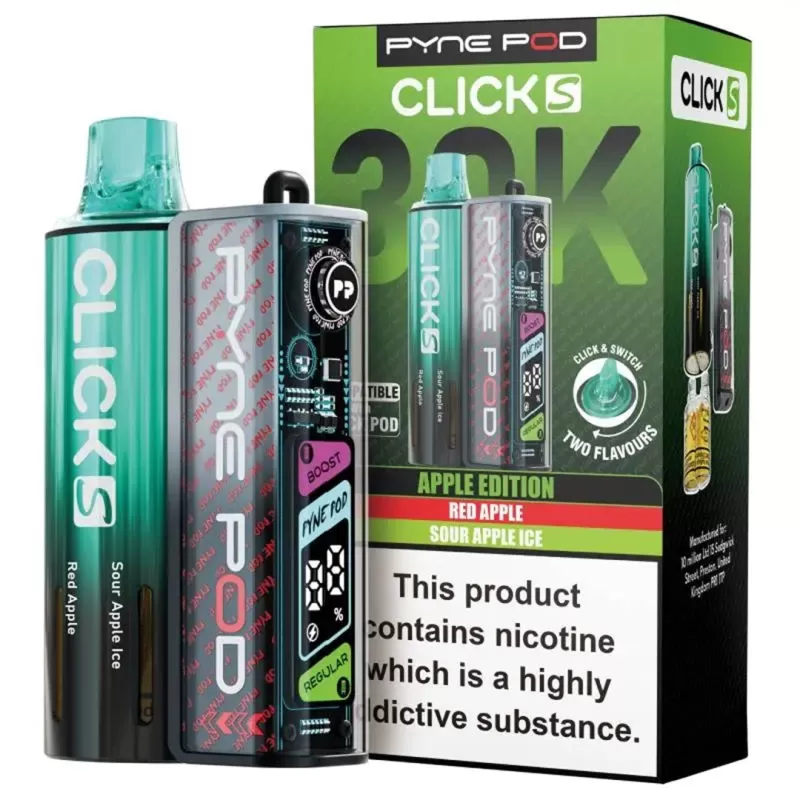 Pyne Pod Click S 30K Prefilled Vape Kit - Blue Edition - Image 2