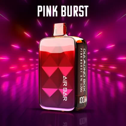 AirBar Diamond Box Disposable-Pink Burst 50mg (20000 Puffs)