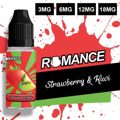 Romance Strawberry Kiwi 50/50 Vape Juice 10ml