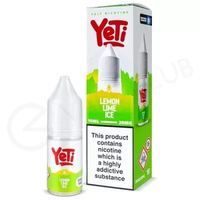 Lemon Lime Ice Nic Salt E-Liquid by Yeti Summit Series