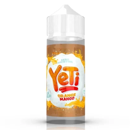 Orange Mango Ice 100ml Shortfill e-Liquid by Yeti