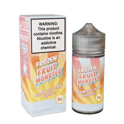 Frozen Fruit Monster - Passionfruit Orange Guava Ice - 100ML E-Liquid - 6MG