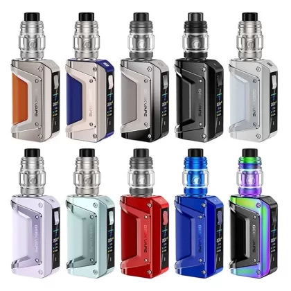 Geekvape Aegis Legend 3 200W Vape Kit - #black>red>rainbow>dark grey>silver (EE4F9A)