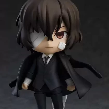 Bungo Stray Dogs Dazai Osamu Black Era Q Version Chibi Figure - Cute Collectible
