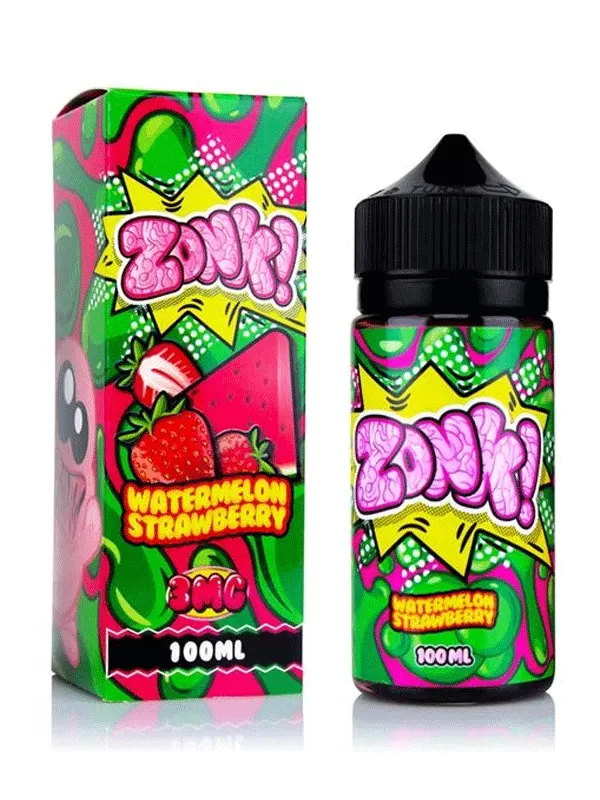 ZONK Watermelon Strawberry E-Liquid 120ml - 3mg