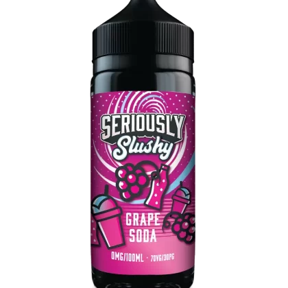 Grape Soda (Slushy) Seriously E Liquid 100ml – 70VG - Vapestorm Co