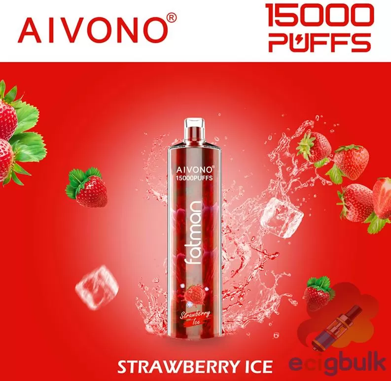 Aivono Fatman 15000 Disposable Vape | 15k Puffs & Rechargeable | 24mL Capacity